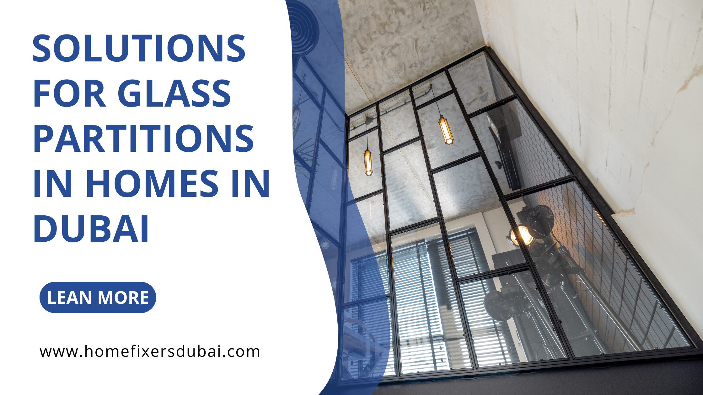 Residential Glass Partitions Dubai